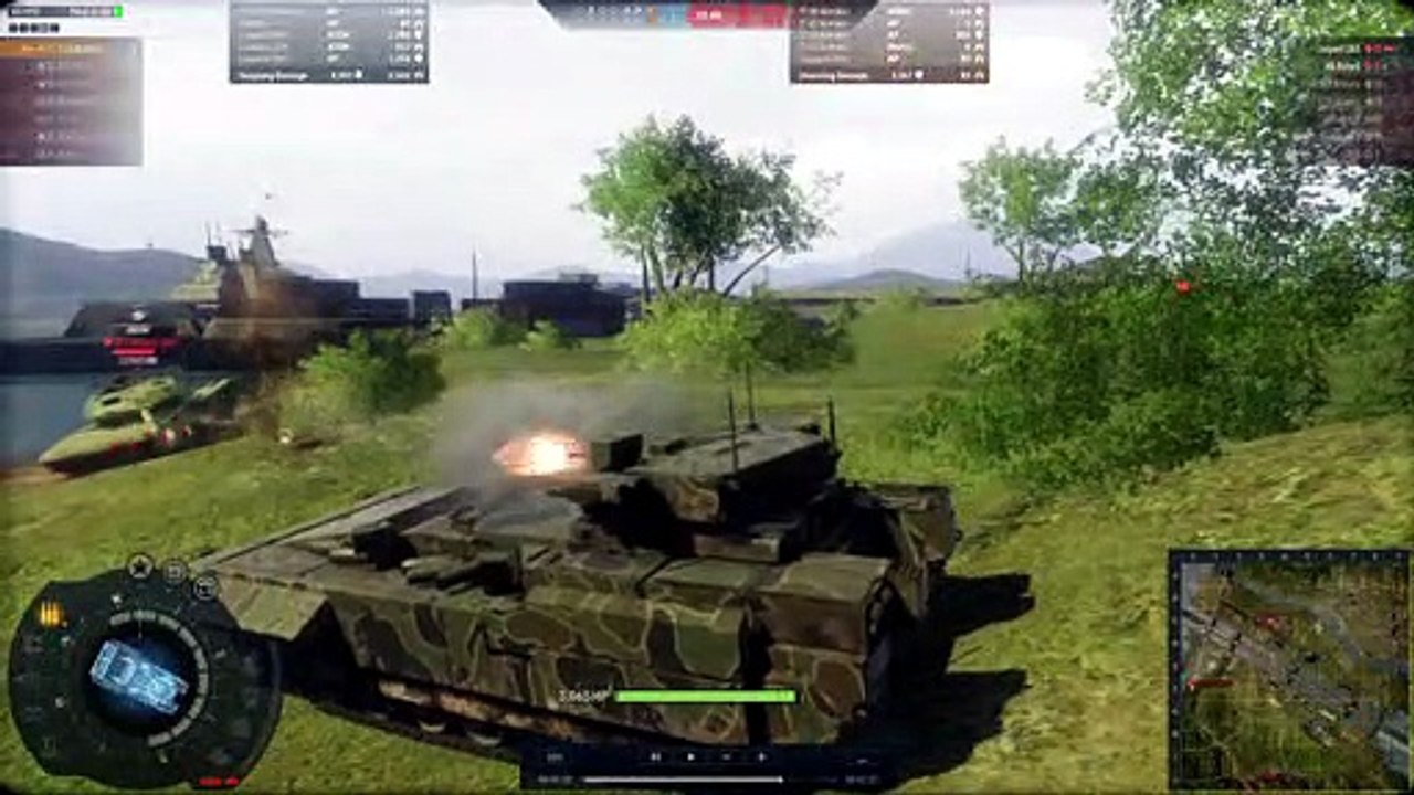 Armored Warfare 7 VS 7 PVP RANDOM : T-15 Armata VS Leopard 2AX [Full Movie]