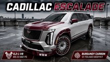 Cadillac Escalade als Luxus-SUV mit außergewöhnlichem Carbon-Look
