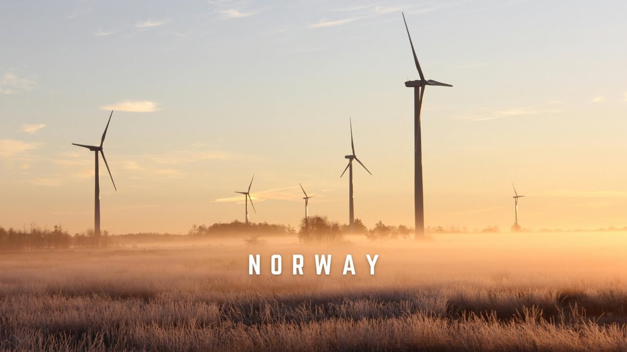 Peaceful Snowy Walk in a Secret Windfarm ❄️ | Norway | 4K Walking Tour