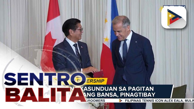 Strategic Partnership ng Pilipinas at Canada, pinagtibay; apat na kasunduan sa pagitan ng dalawang bansa, pinagtibay | ulat ni Kenneth Paciente
