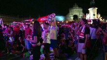 Οι φίλαθλοι της Πορτογαλίας γιορτάζουν τη νίκη στο Μουντιάλ επί της Κροατίας