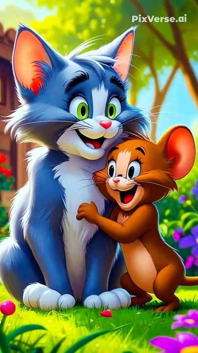 Tom and cherry Short video with Arabic song