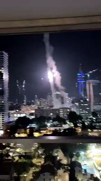 Il missile iraniano colpisce Tel Aviv