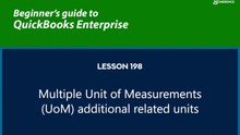 198 -   Multiple Unit of Measurements (UoM) additional related units