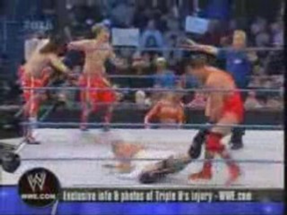 London, Kendrick & Vito (w/Ashley) vs Regal, Taylor & MVP