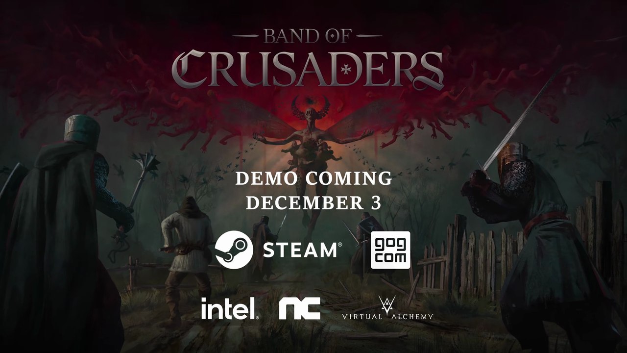 Band of Crusaders Official Gameplay Trailer (2026) | Dark Medieval RPG Strategy Game | 1080p HD