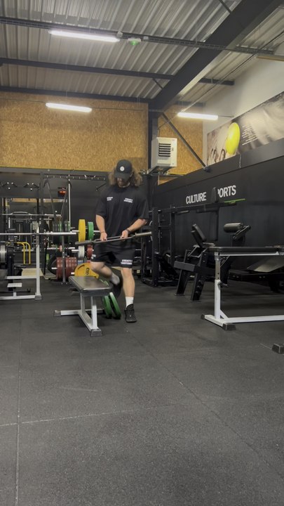 Triceps extension haltère 🔥💪