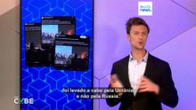 Ucrânia: imagens de IA alegam falsamente ataque encenado a mosteiro de Kiev