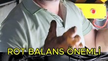 ROT BALANS KONTROLDE SALINCAK BURÇLARI ROTİL ROT BAŞI ROT KOLUNA BAKILIR İsmet Usta Tel. Aşağıda