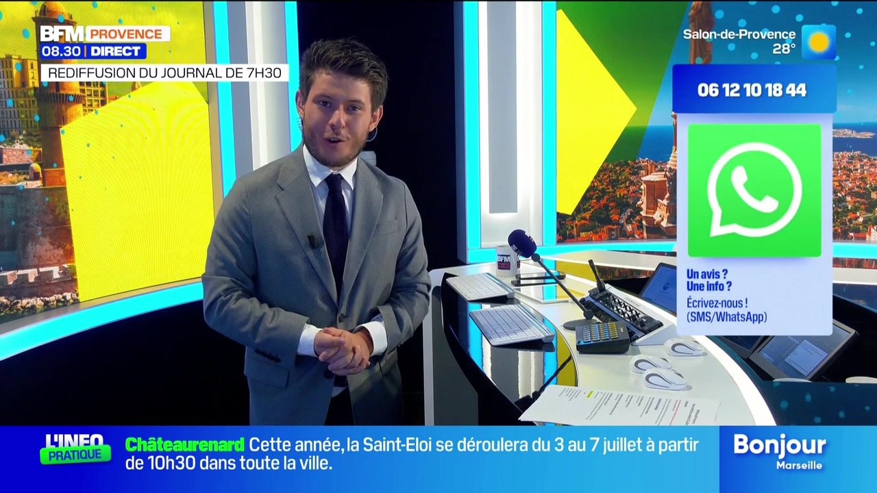 Bonjour Marseille du vendredi 3 juillet 2026