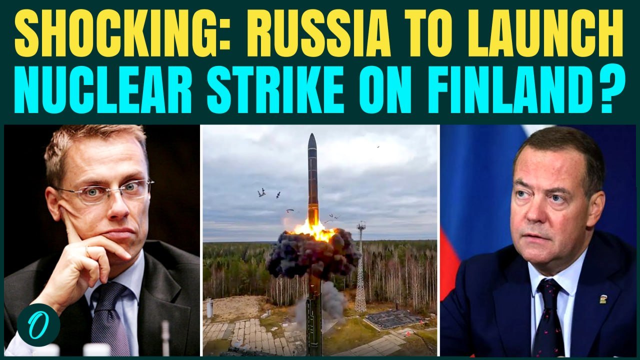 Russia To ATTACK Finland With Nukes? Ex-Prez Medvedev Warns After Finland Lifts Nuclear Ban