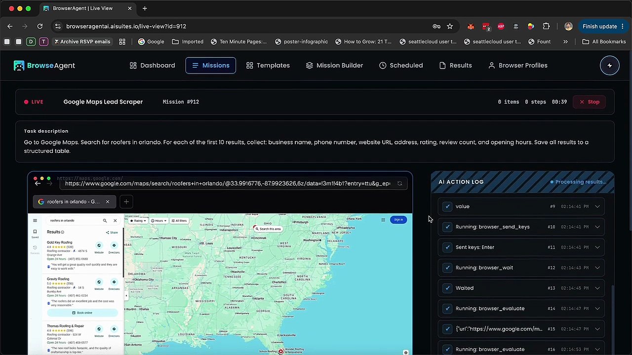 BrowserAgent - DEMO