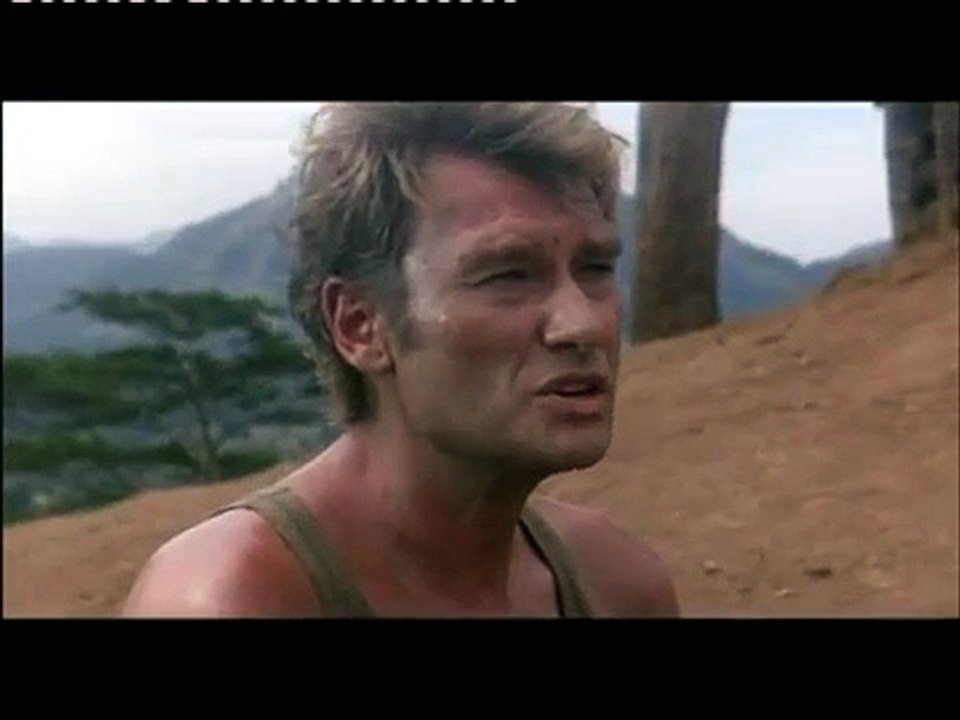 1989 - Johnny Hallyday : scène d'introduction de The Iron Triangle (V.O.)