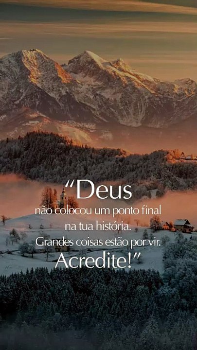 Crie ainda a esperança