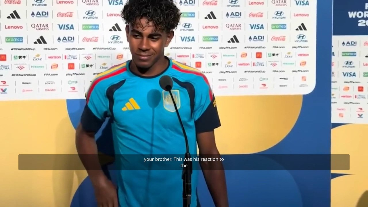 Lamine Yamal's emotional tribute to his brother Keyne and his family