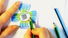 Pure relaxing: coloring a surreal clover