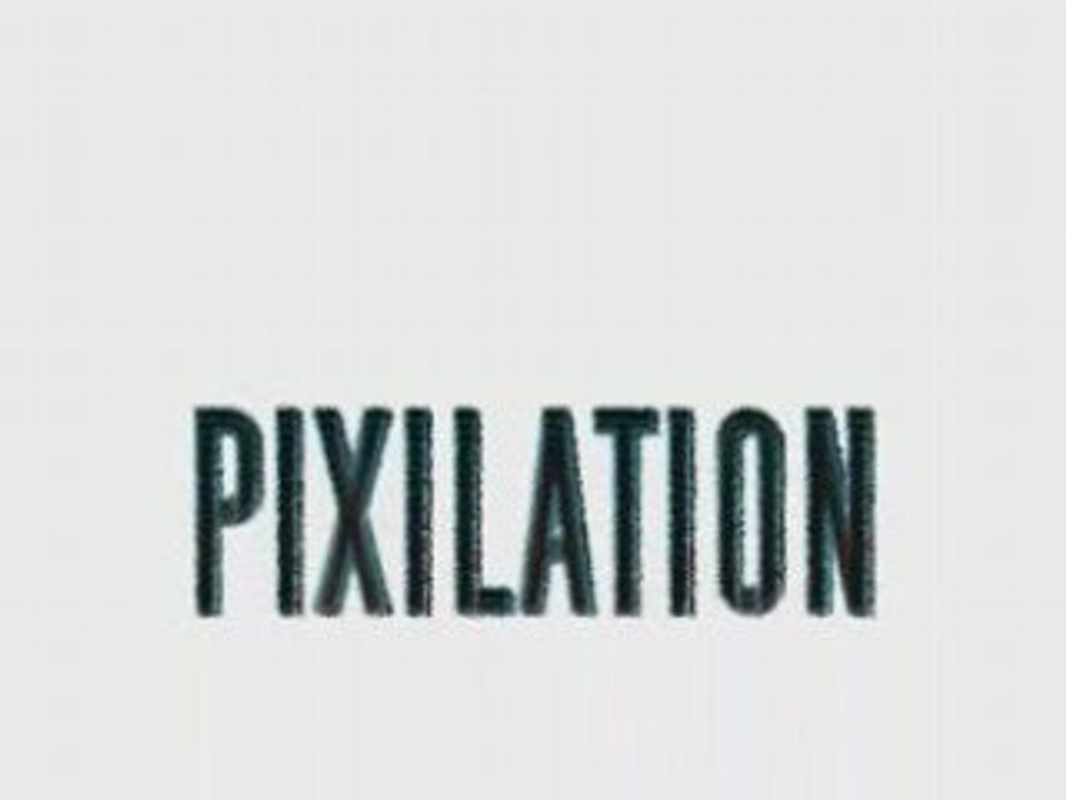 Serpent en pixilation
