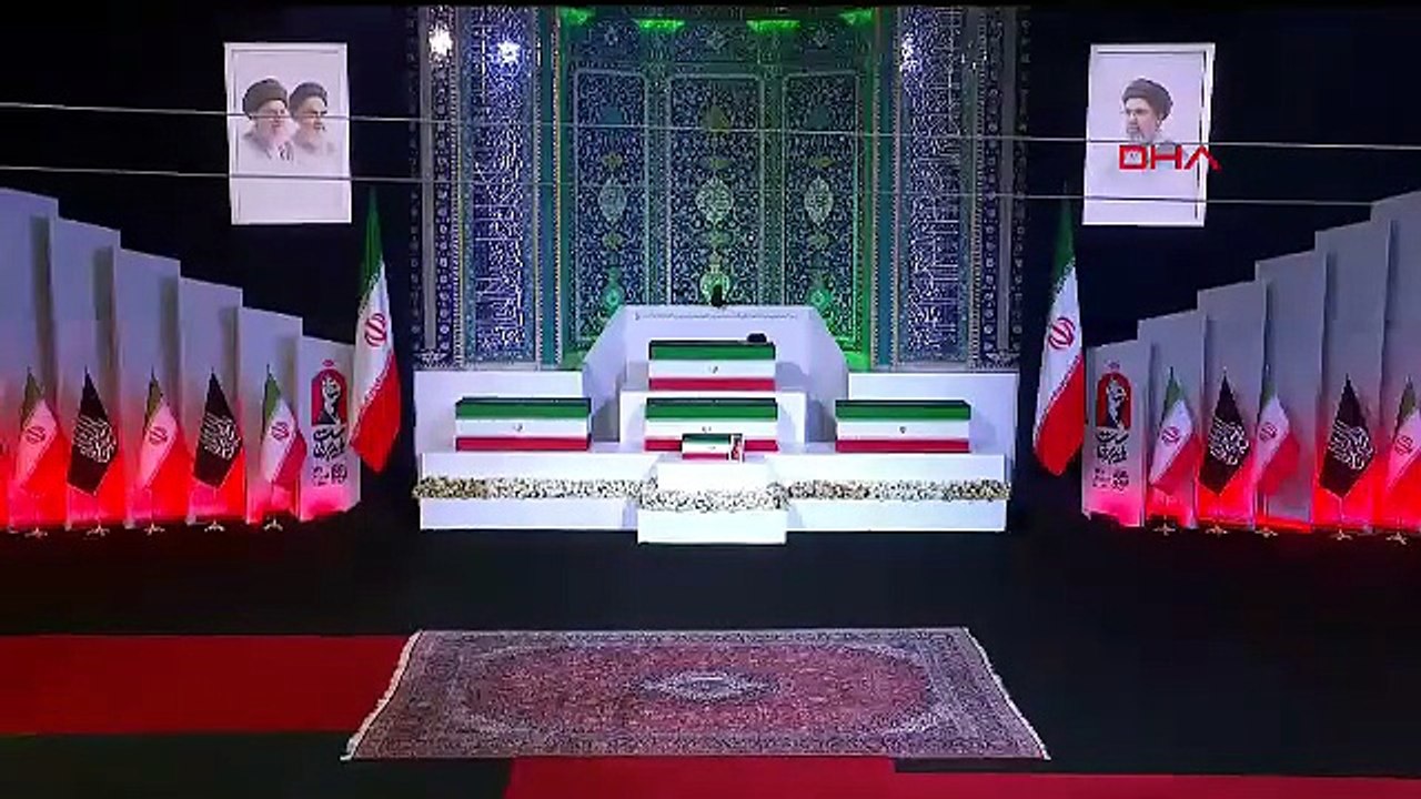 İran’ın eski lideri Hamaney için devlet töreni düzenleniyor