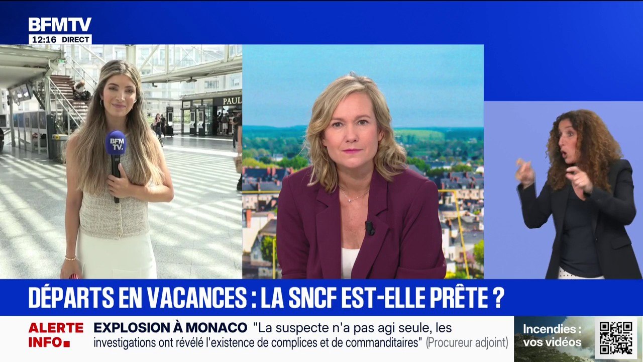 1,4 million de personnes attendues dans les TGV...