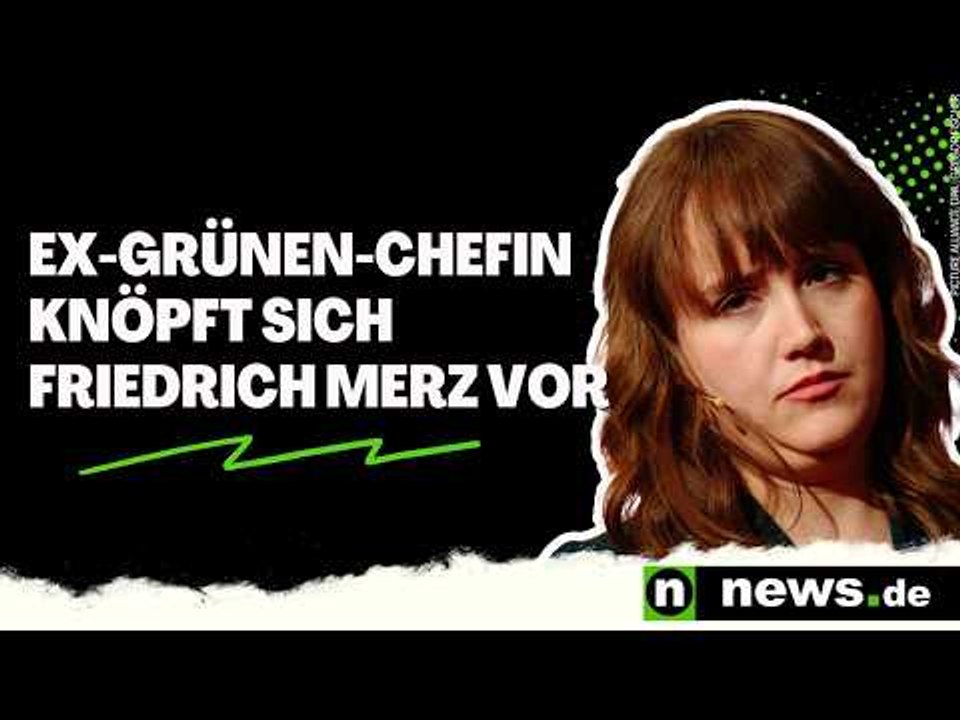 Ricarda Lang reicht es: Ex-Grünen-Chefin knöpft sich Friedrich Merz vor