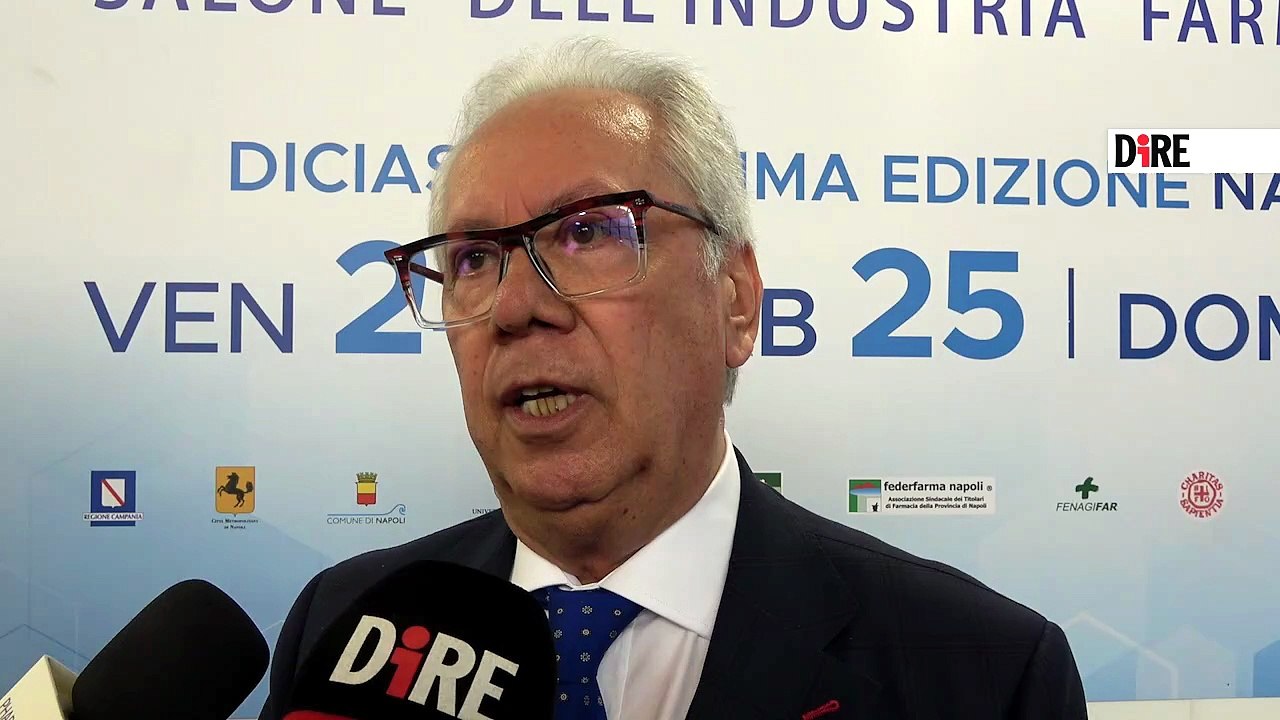 Mario Flovilla, presidente Federfarma Campania.mp4
