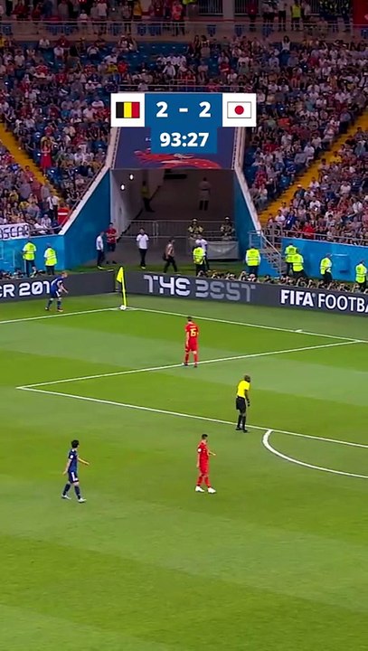 FIFA World Cup An unforgettable Belgian knockout round memory 🇧🇪⏰ #FIFAWorldCup