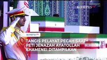 Peti Jenazah Ayatollah Ali Khamenei Ditampilkan Jelang Pemakaman, Tangis Pelayat Pecah!
