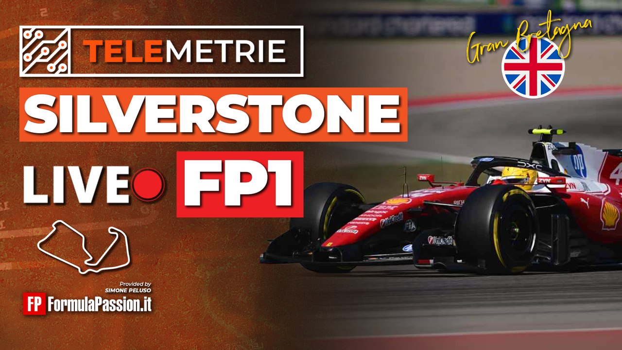F1 SILVERSTONE 2026 | LIVE TELEMETRIE FP1