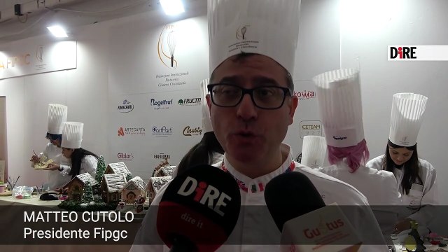 Matteo Cutolo, presidente della Federazione Internazionale Pasticceria Gelateria Cioccolateria