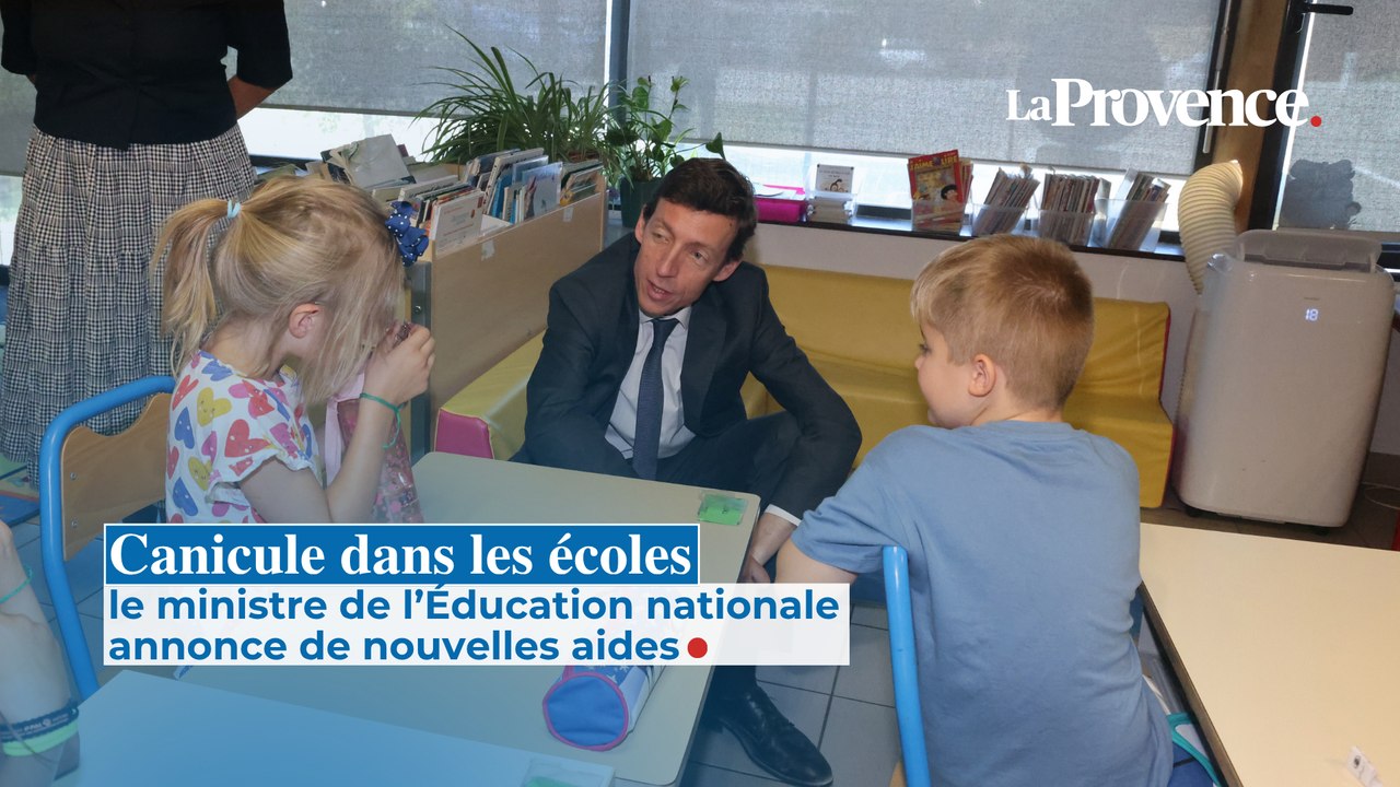Canicule dans les écoles : le ministre de l’Éducation nationale annonce de nouvelles aides