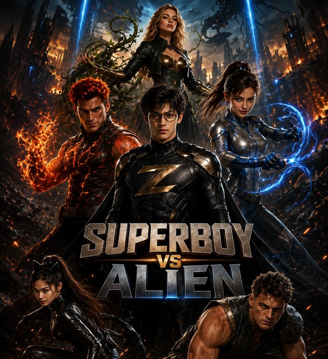 SUPERBOY VS ALIEN Superhero Sci-Fi Action Drama Earth’s Last Battle, Alien Invasion & Hero Awakening Viral Emotional EP - ENGSUB