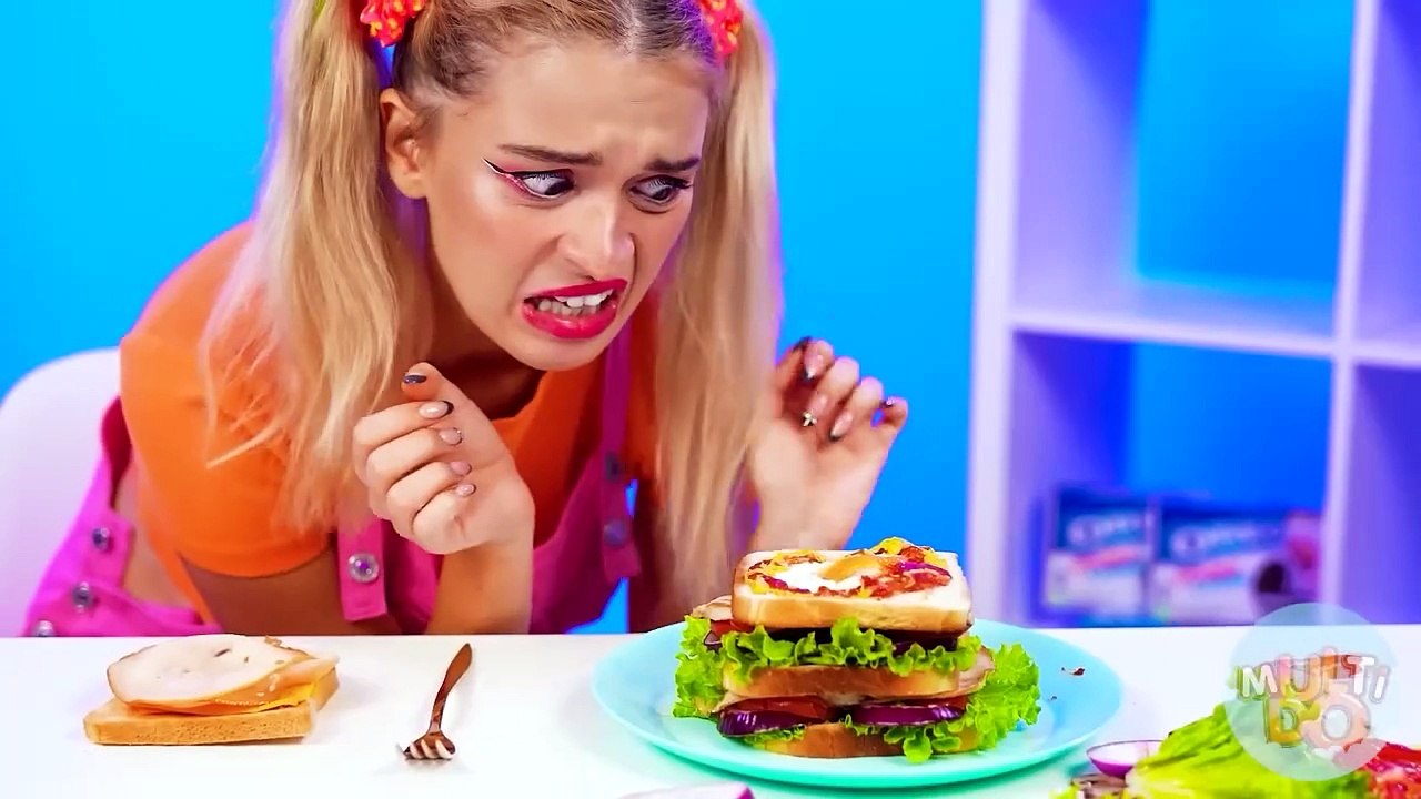 Me vs Grandma Cooking Challenge | Awesome Kitchen Hacks [Full Movie]