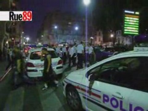 Opération de police musclée à Paris