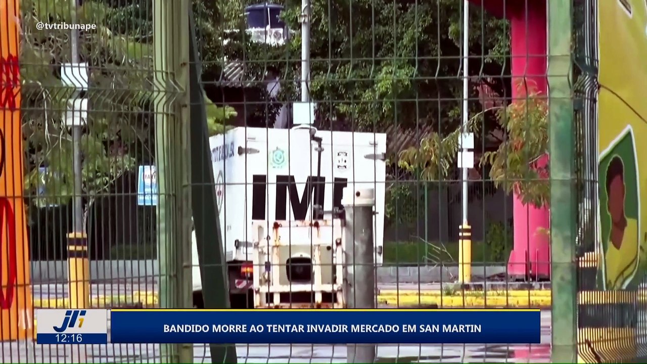 Bandido morre ao tentar invadir mercado em San Martin