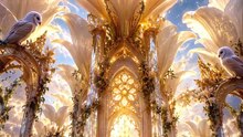 Journey Through Heaven's Eternal Garden ✨ Divine Paradise Relaxation | Cinematic AI Art