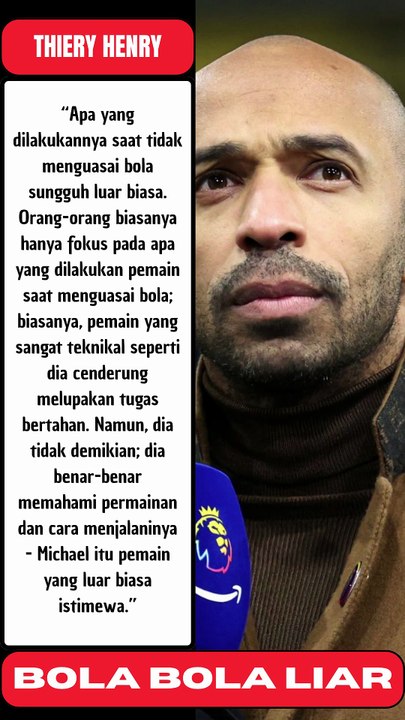 Komentar Thiery Hendry soal Michael Olise di piala dunia