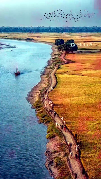 Late Autumn in Bangladesh.