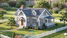 I Built a Hyper-Realistic Miniature Farmhouse From Scratch! | Satisfying DIY Construction Timelapse