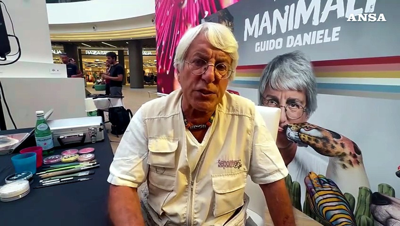 L'artista Daniele a Cagliari: “Arte per lanciare un messaggio di rispetto della natura”