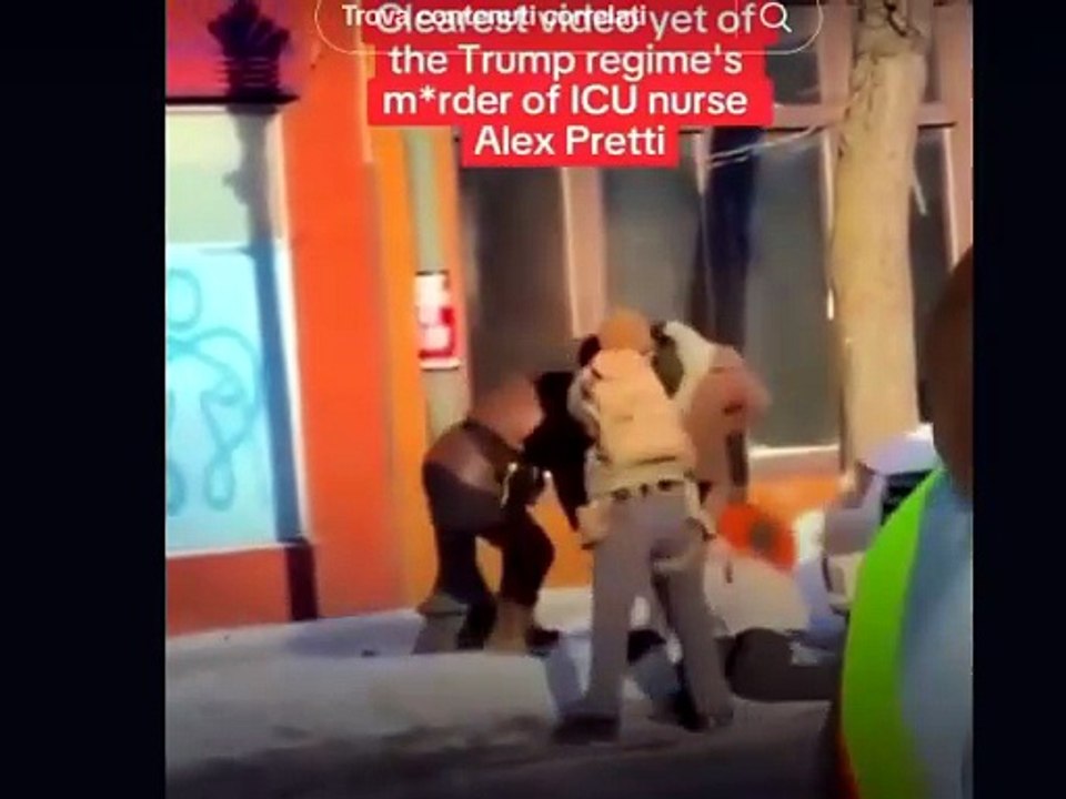 Minneapolis, ecco come e stato ucciso Alex Pretti.mp4