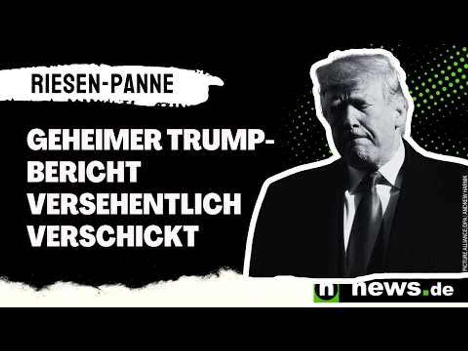 Donald Trump: Riesen-Panne im Justizministerium – geheimer Trump-Bericht versehentlich verschickt