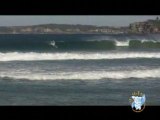 Surfing at Long Reef beach, Sydney NSW Australia