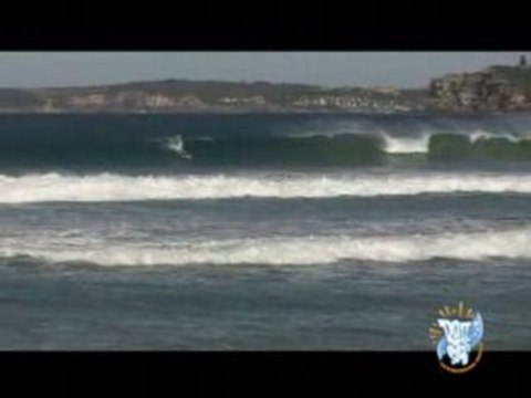Surfing at Long Reef beach, Sydney NSW Australia