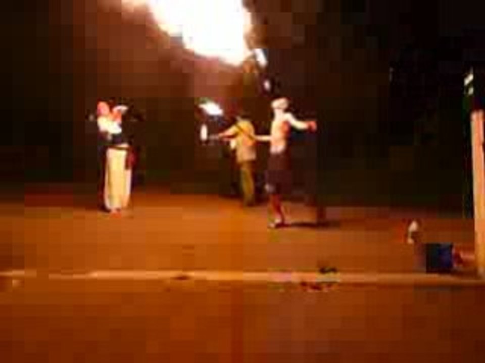 Cabaret "tout feu tout flamme"