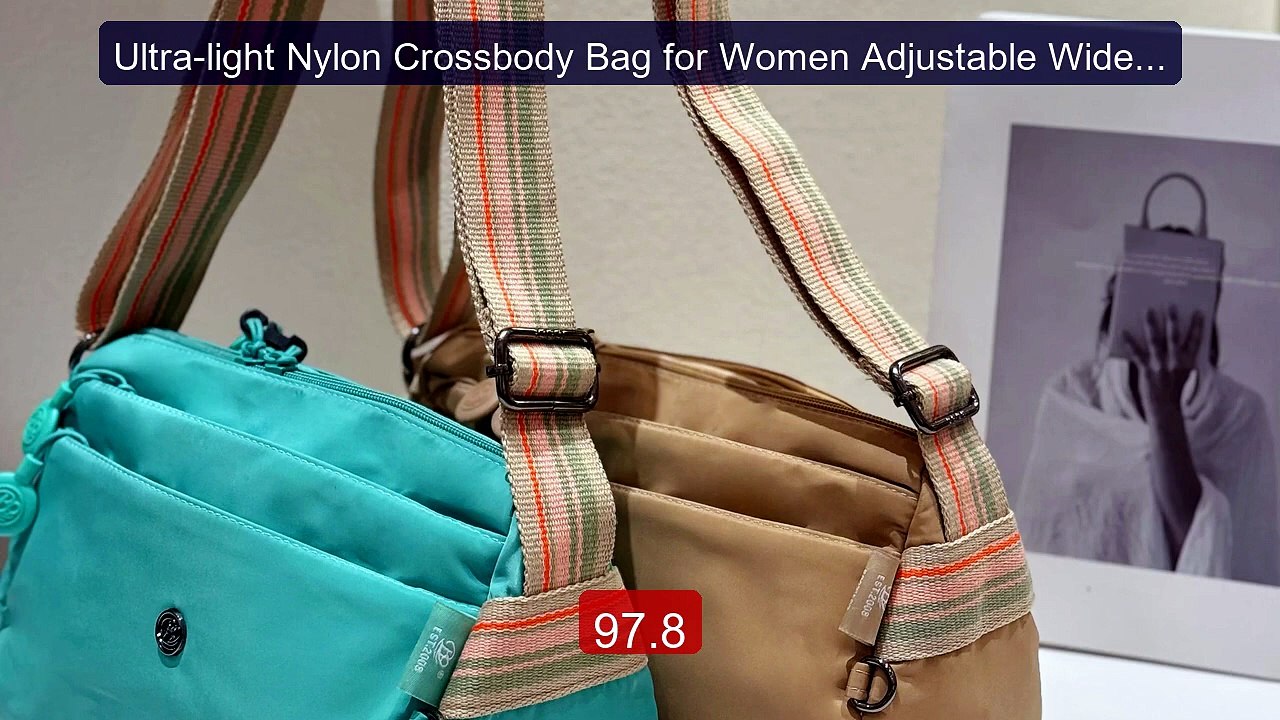 Ultra-light Nylon Crossbody Bag for Women Adjustable Wide Stra... -- Hot Deal 2026 | Limited Offer!