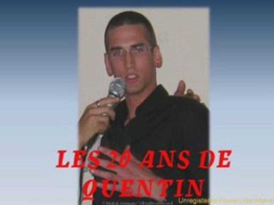 Quentin 20 ANS
