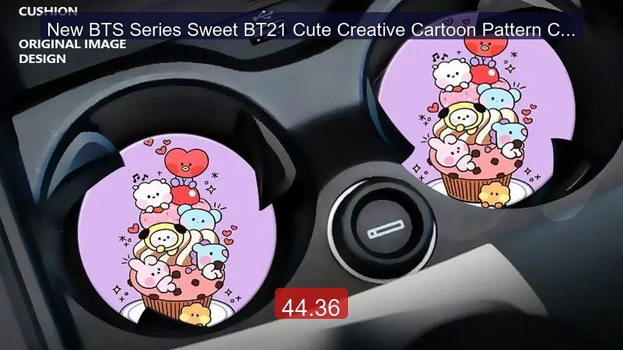 New BTS Series Sweet BT21 Cute Creative Cartoon Pattern Car In... -- Hot Deal 2026 | Limited Offer!