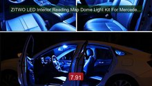 ZITWO LED Interior Reading Map Dome Light Kit For Mercedes Benz CL... -- Best Deal 2026 | Shop Now!