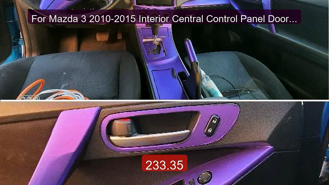 For Mazda 3 2010-2015 Interior Central Control Panel Door H... -- Top Pick 2026 | Unbeatable Price!