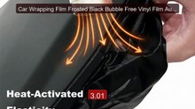 Car Wrapping Film Frosted Black Bubble Free Vinyl Film Auto Co... -- Best Buy 2026 | Great Quality!